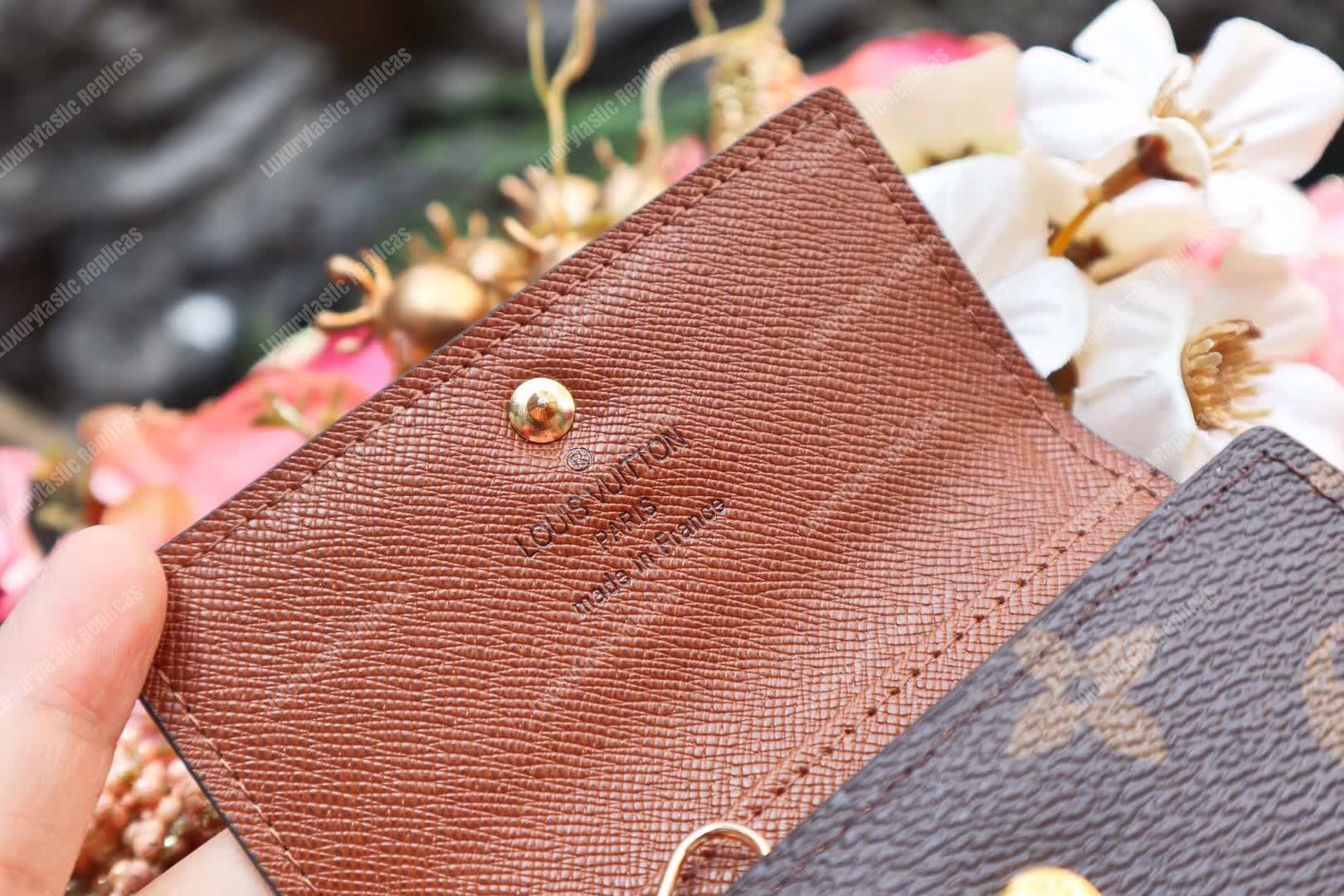 LV 6 Key Holder Monogram Canvas Armagnac