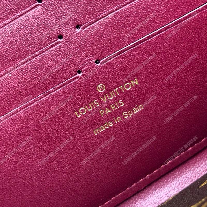 LV Flore Wallet Fuchsia