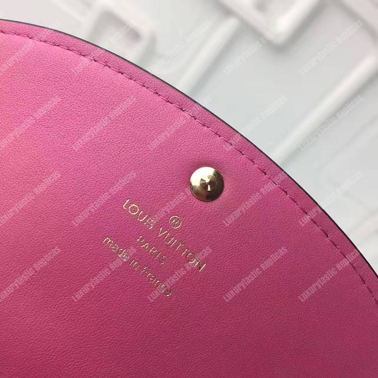LV Sarah Tuileres Wallet Monogram Khaki