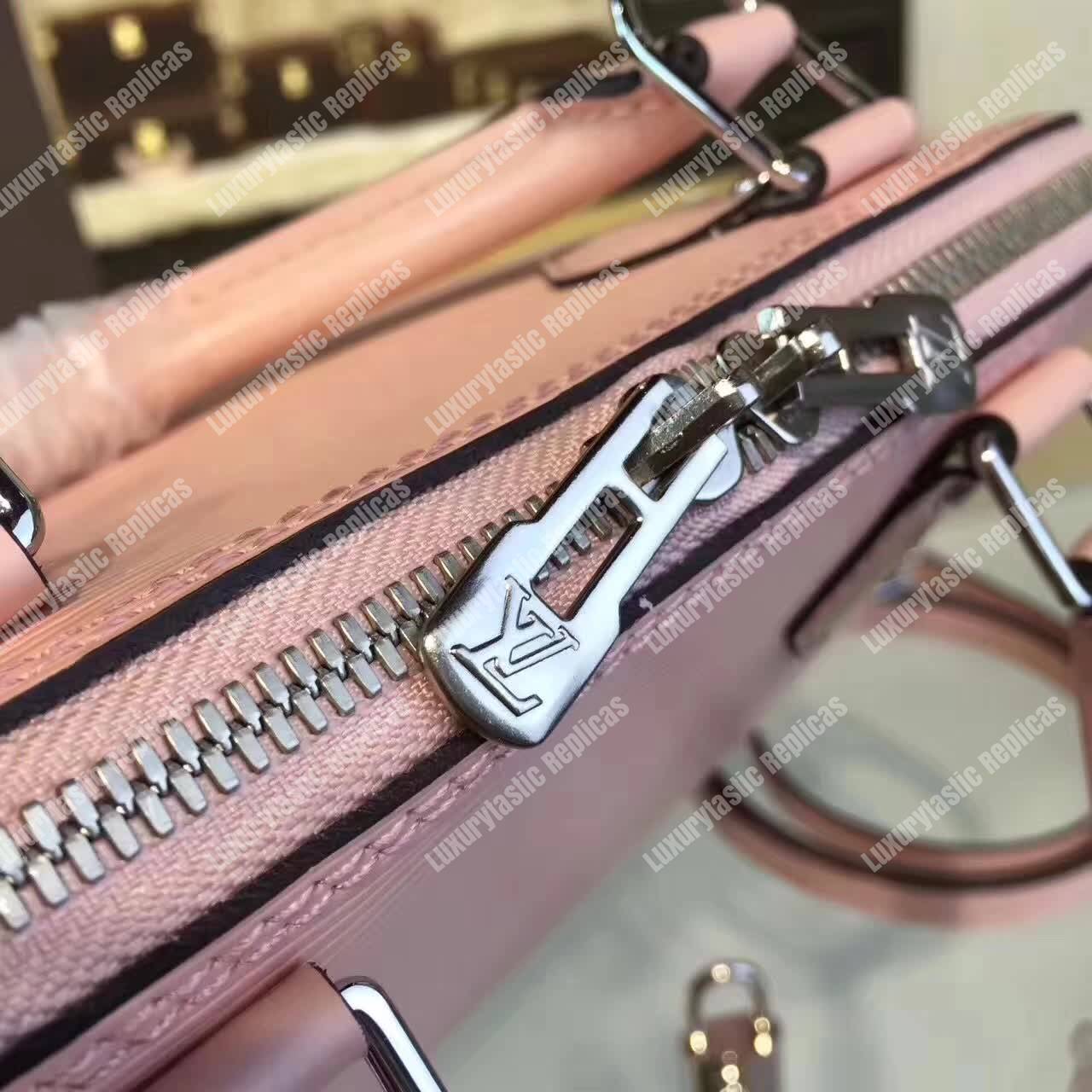 LV Alma PM Bag Epi Leather Rose Ballerine