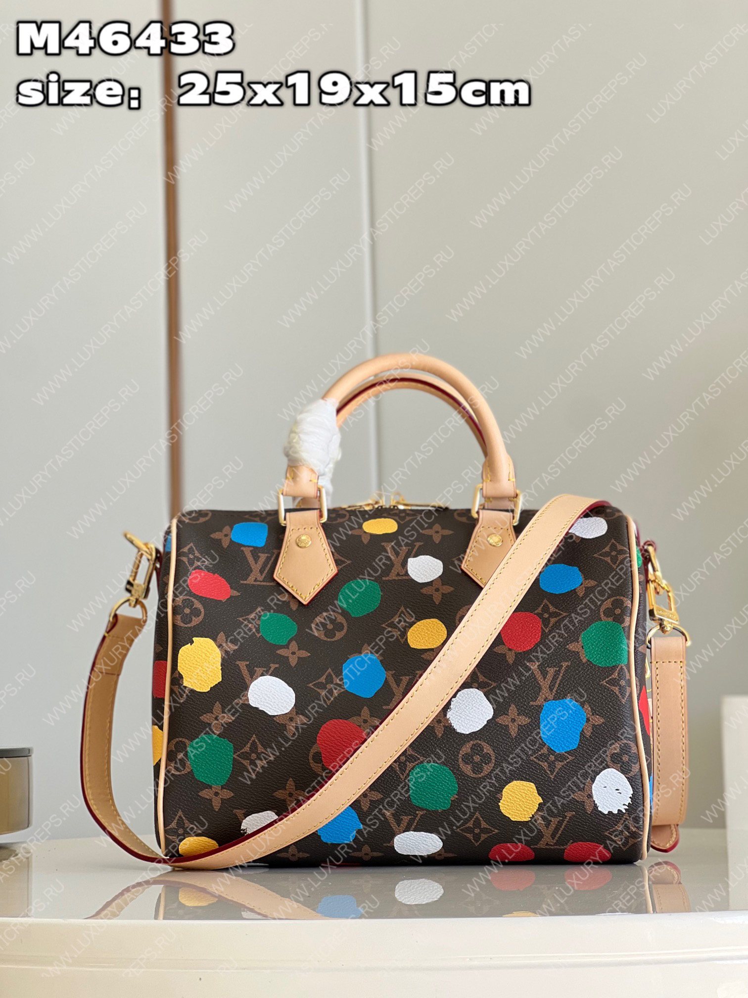 l**is V*t*n lv x yk speedy bandouliÈre 25​ brown m46433