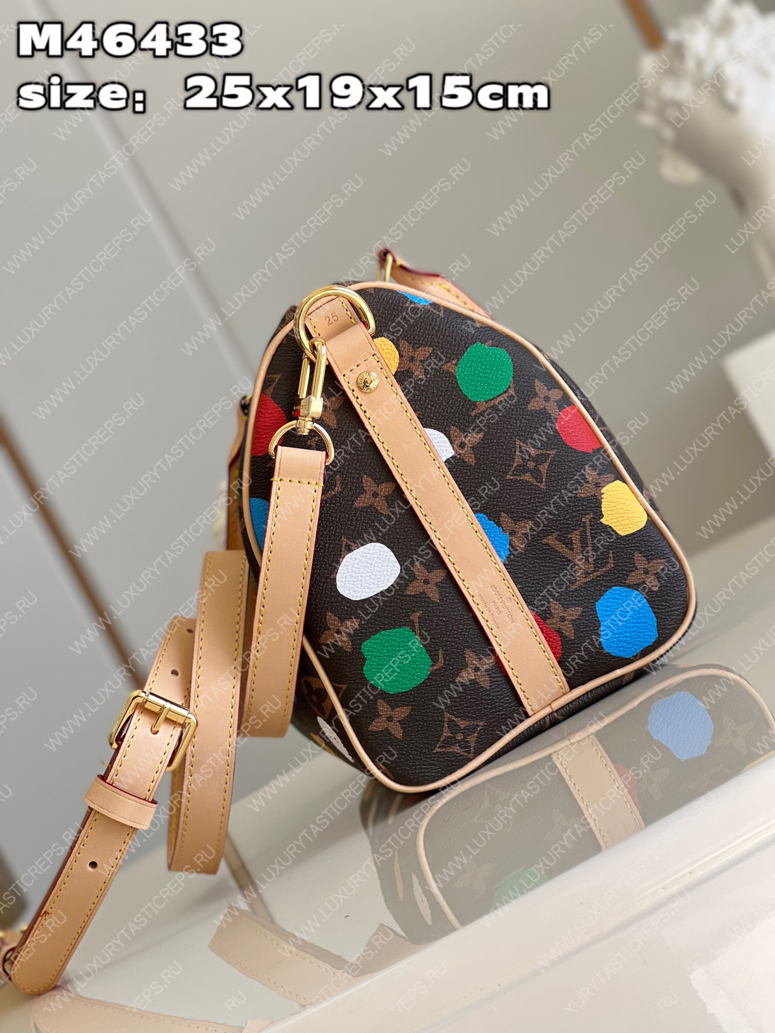 l**is V*t*n lv x yk speedy bandouliÈre 25​ brown m46433