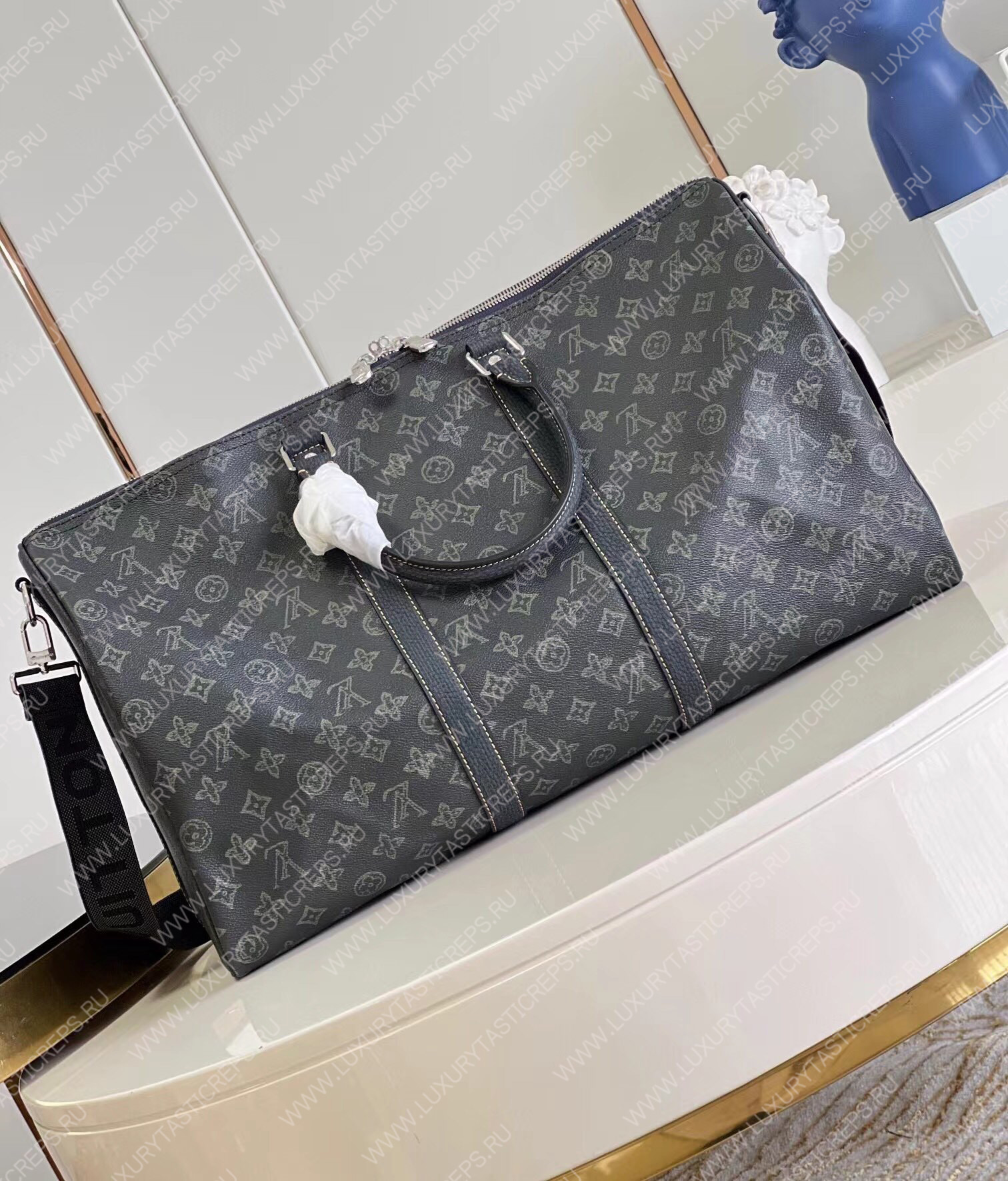 l**is V*t*n keepall bandouliÈre 50 dark green m46334