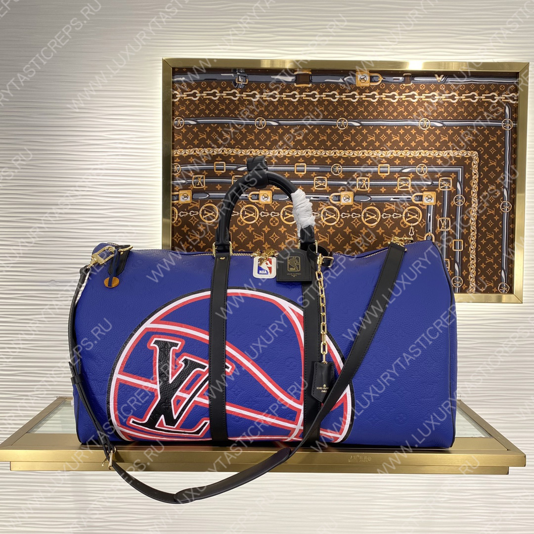 l**is V*t*n keepall bandouliÈre 55 blue m21105