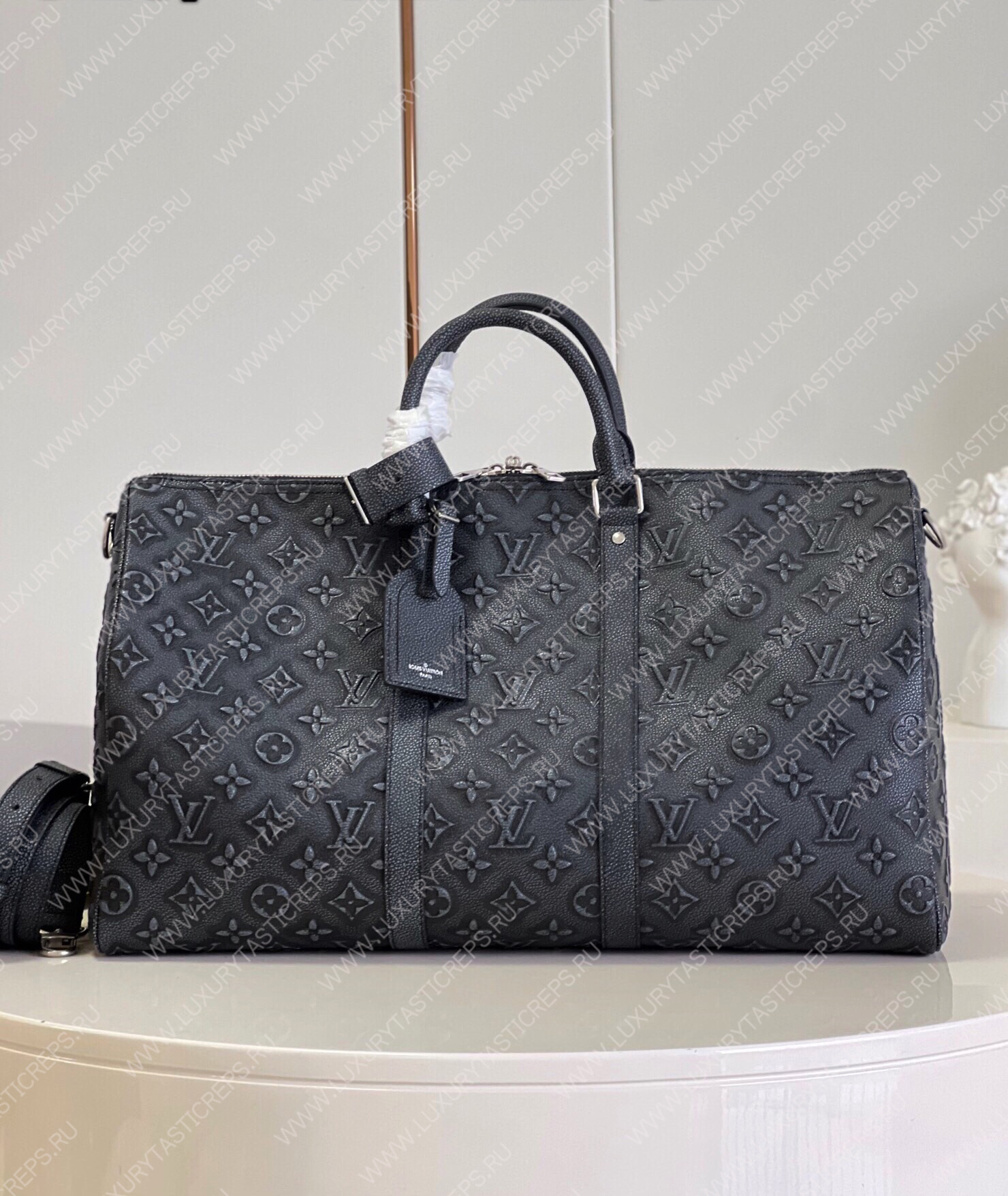 l**is V*t*n keepall bandouliÈre 50 denim black m21375