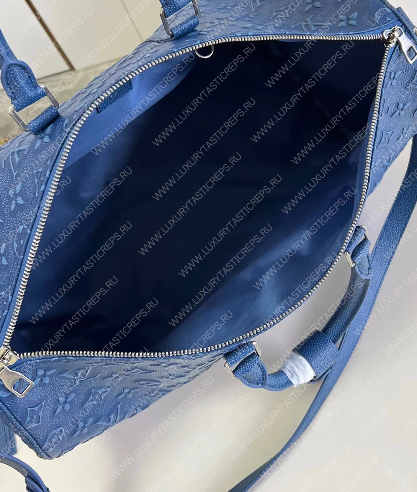 l**is V*t*n keepall bandouliÈre 50 denim
