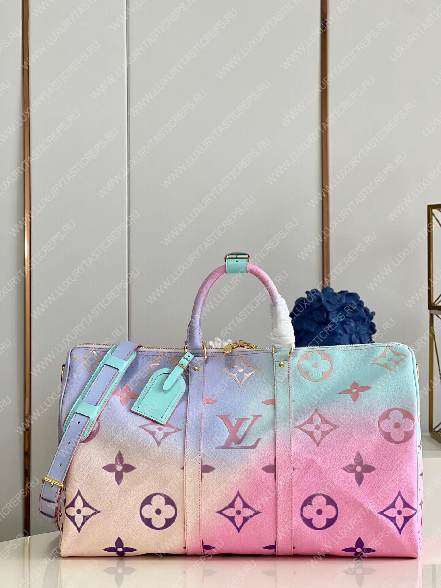 l**is V*t*n keepall 45b pastel colors m59943 duct