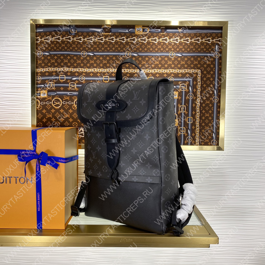 l**is V*t*n saumur backpack black m45913
