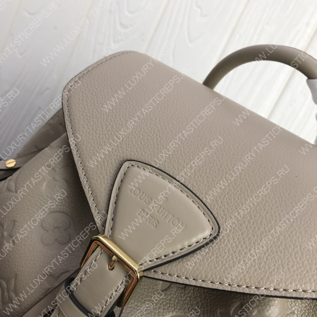 l**is V*t*n montsouris backpack tourterelle gray m45410