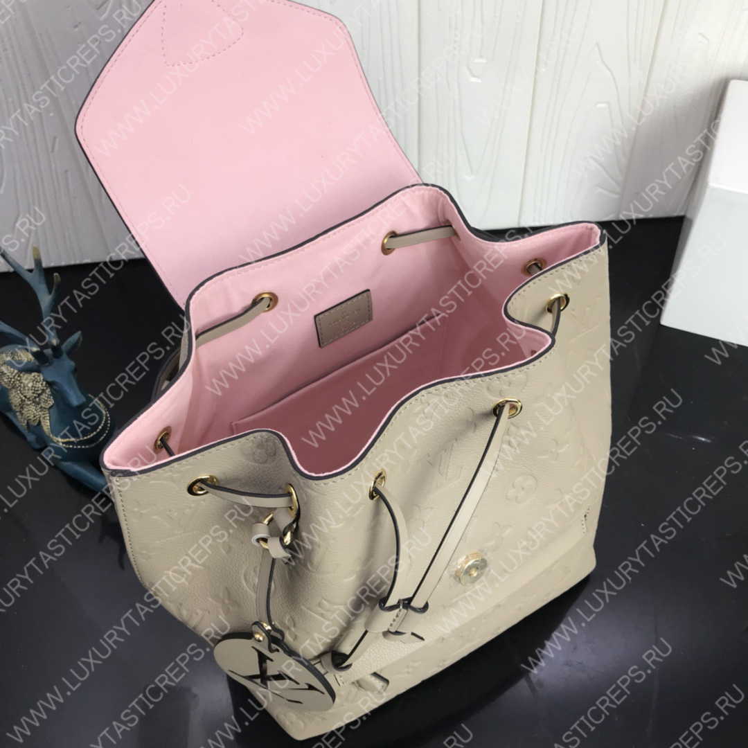 l**is V*t*n montsouris backpack tourterelle gray m45410