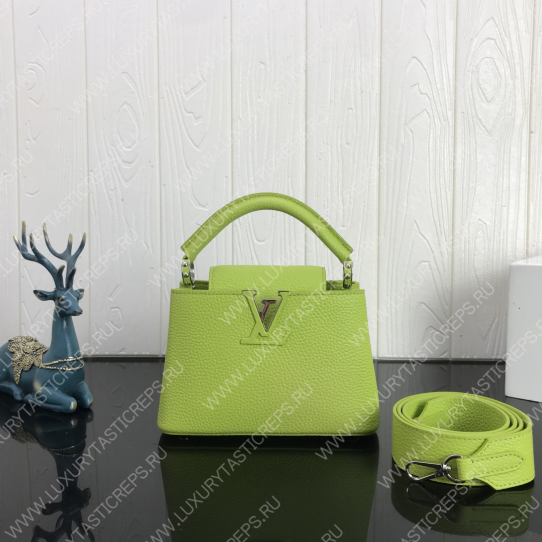 l**is V*t*n capucines mini parrot green m56071