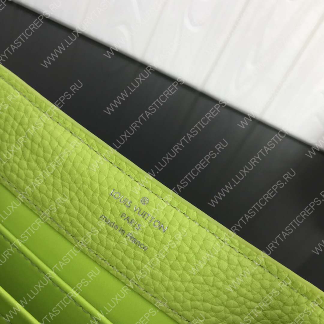 l**is V*t*n capucines mini parrot green m56071