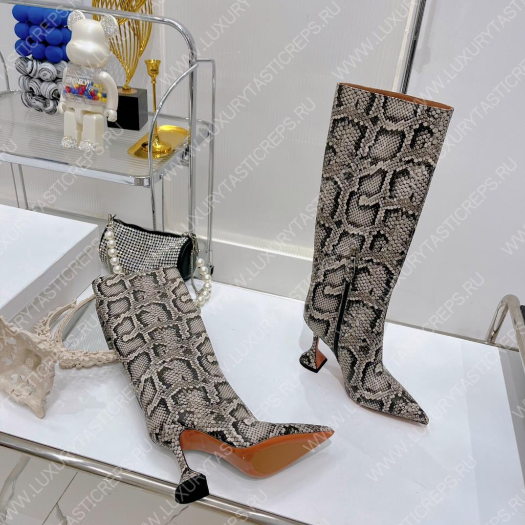 AMINA MUADDI FIONA BOOTS LIGHT BROWN AM5002