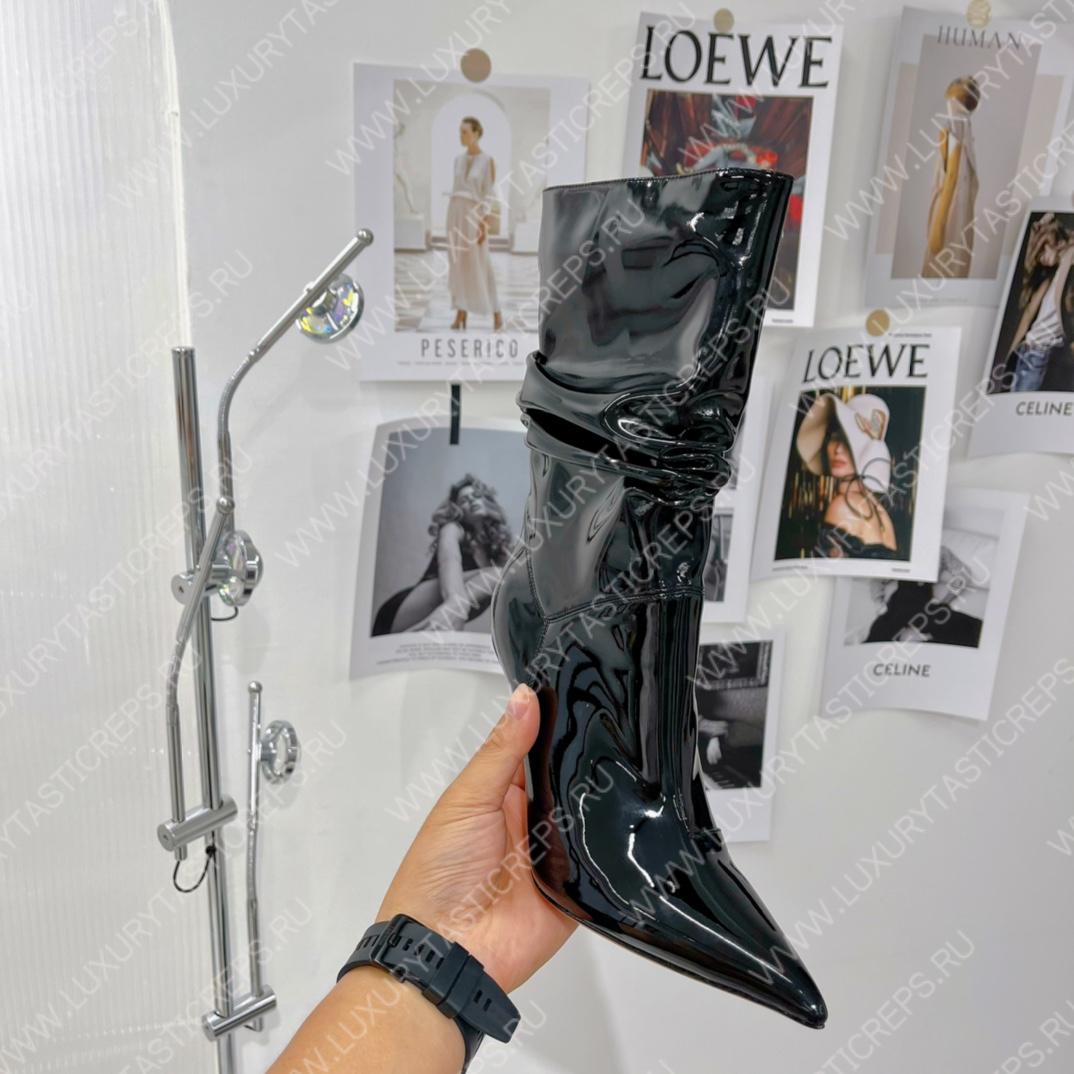 AMINA MUADDI JAHLEEL BOOTIE BLACK AM5003