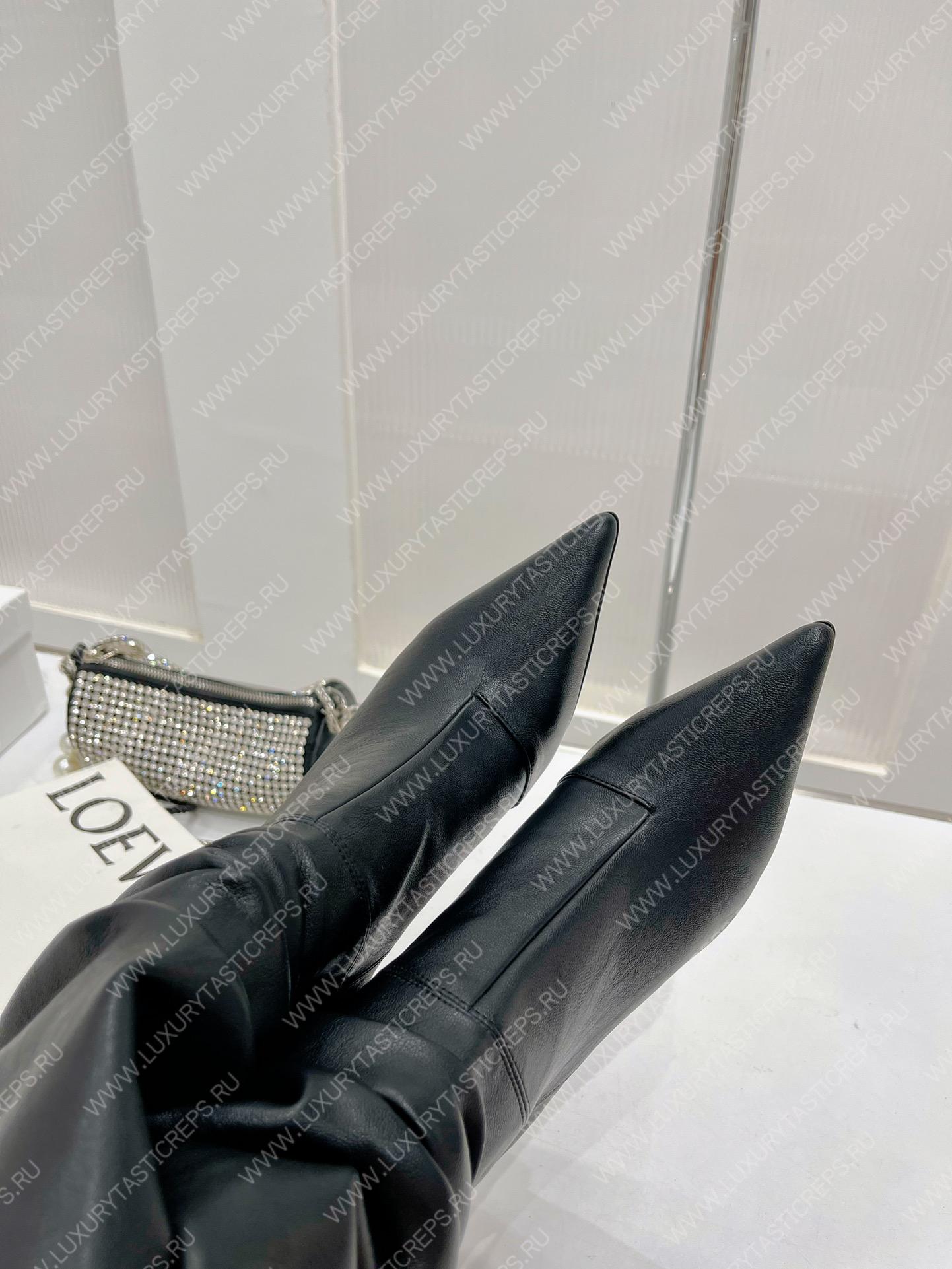 AMINA MUADDI JAHLEEL BOOTIE BLACK AM60004