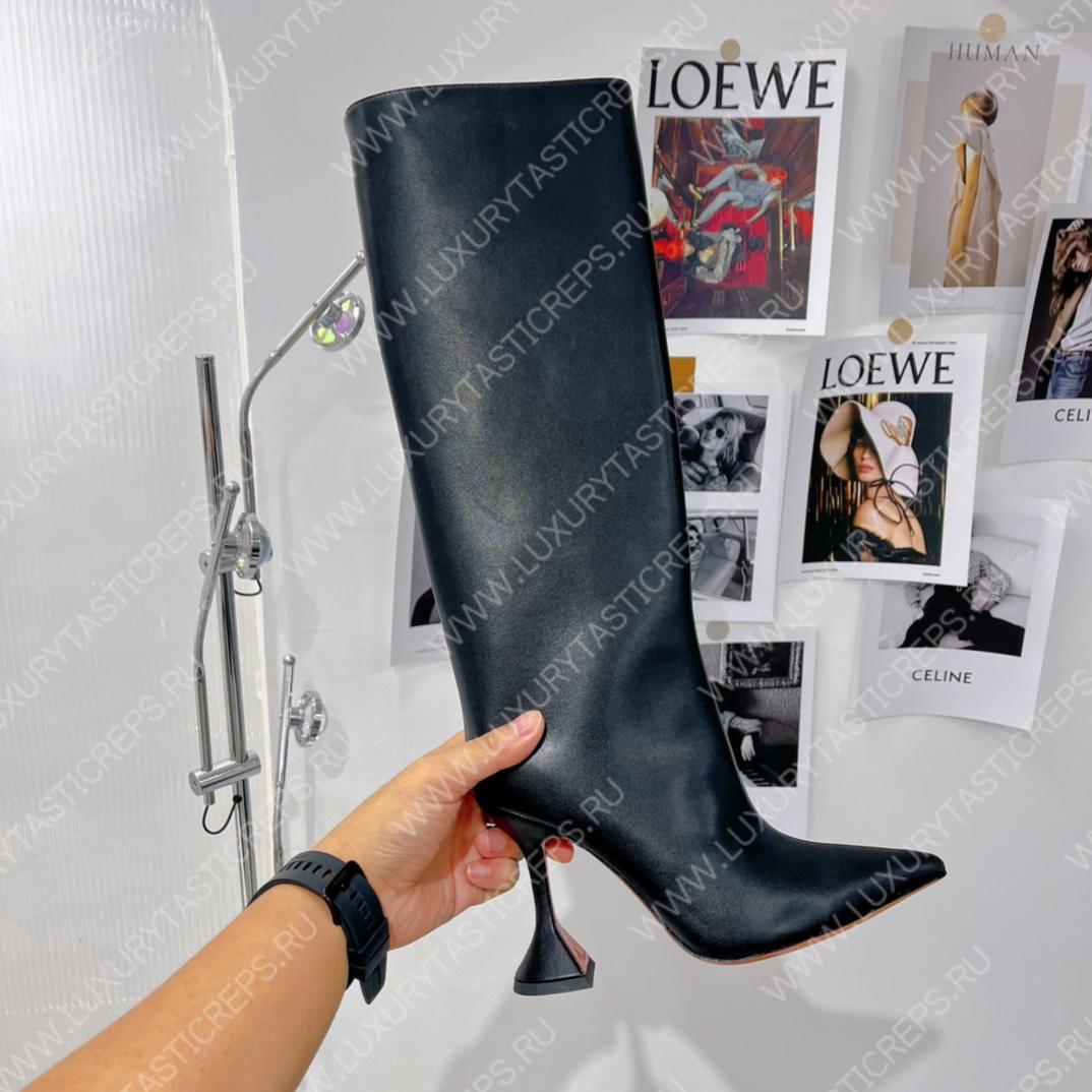 AMINA MUADDI FIONA BOOTS BLACK AM5002