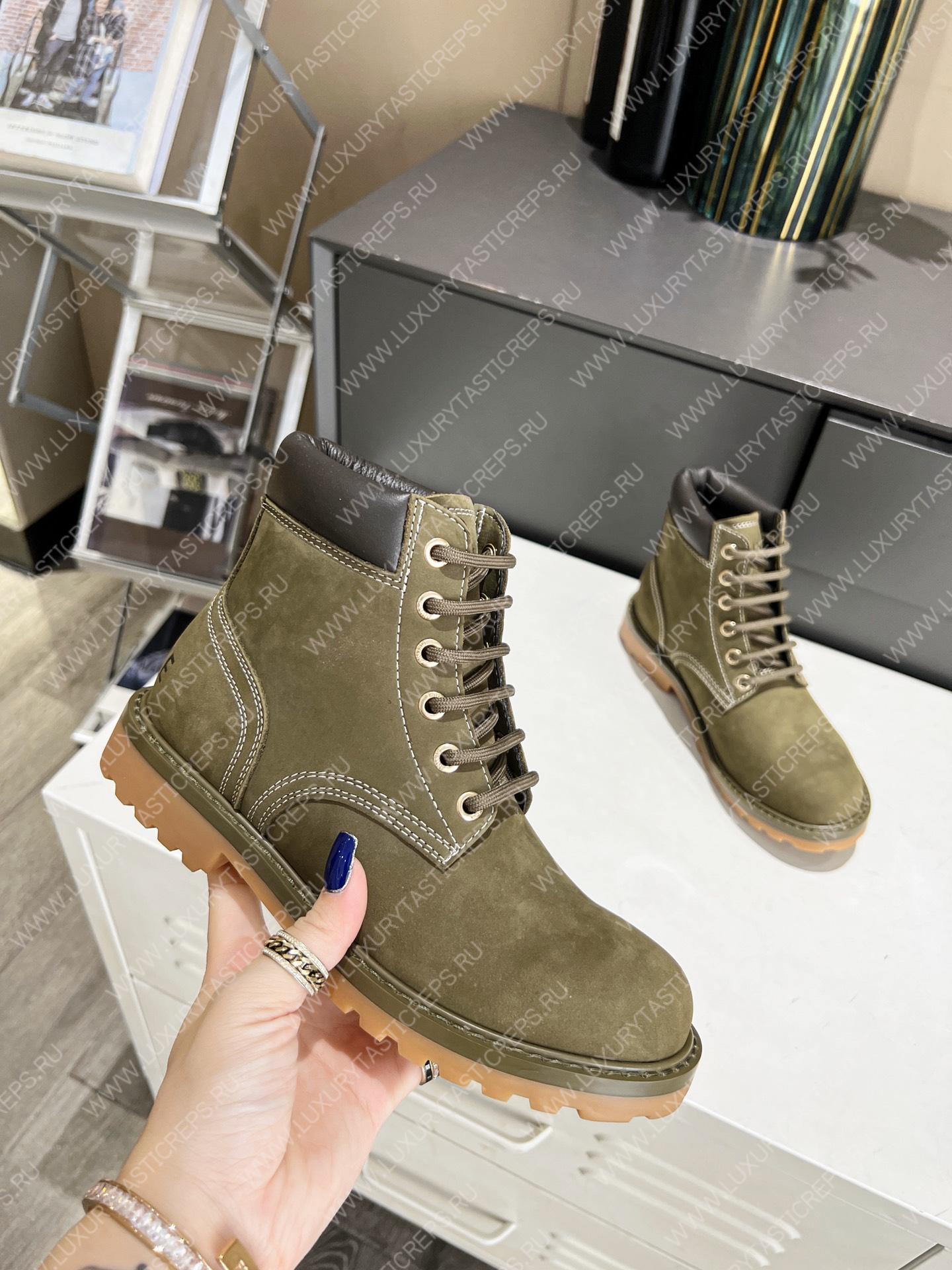 Ce**e kurt lace-up boot khaki green 343142198c
