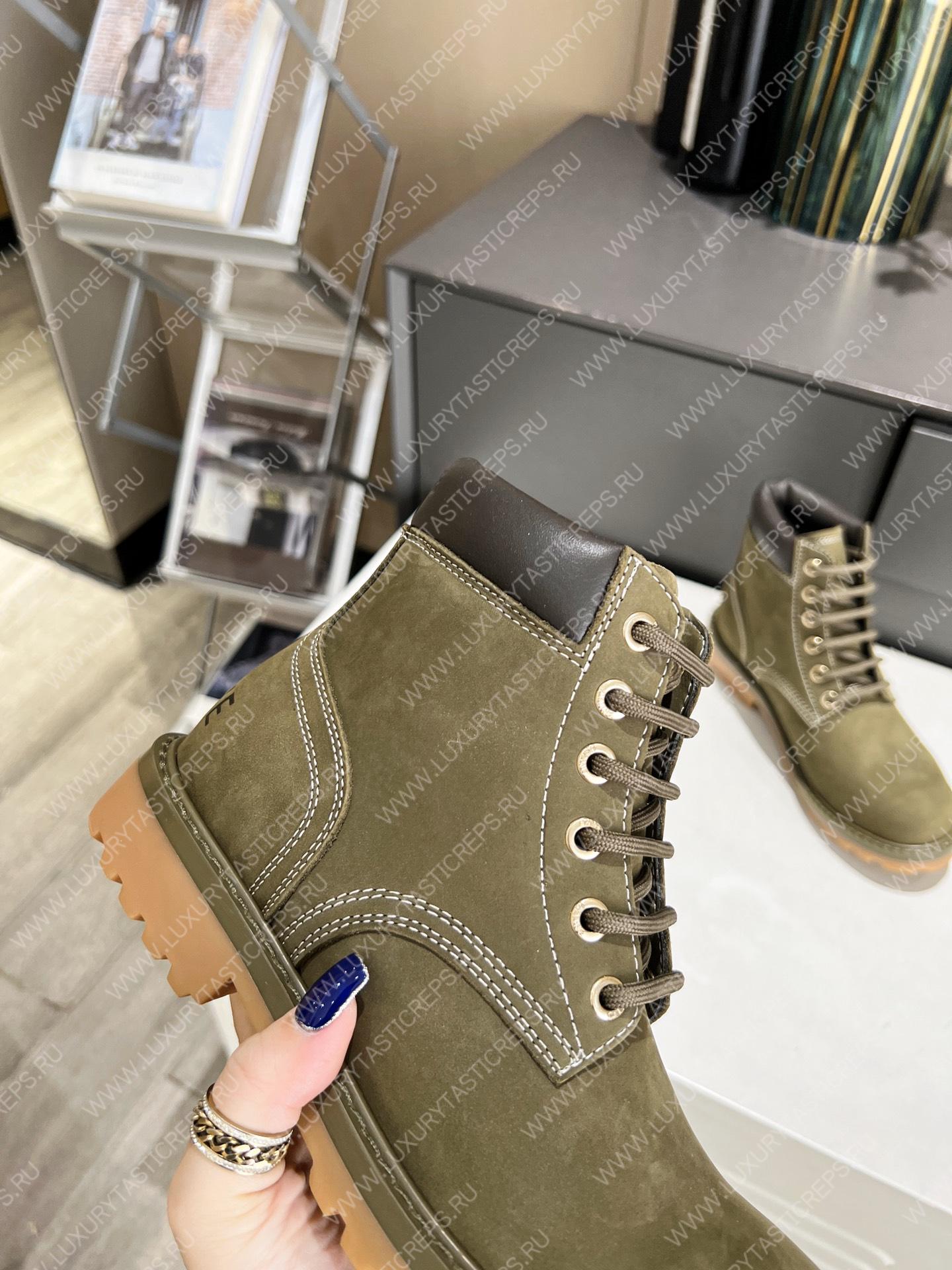 Ce**e kurt lace-up boot khaki green 343142198c
