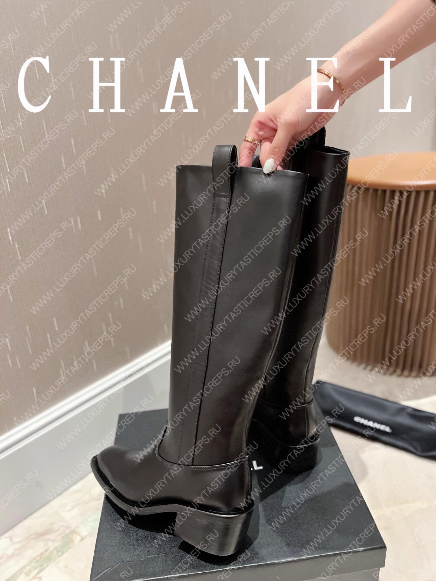 Ch*el high boots black g38174