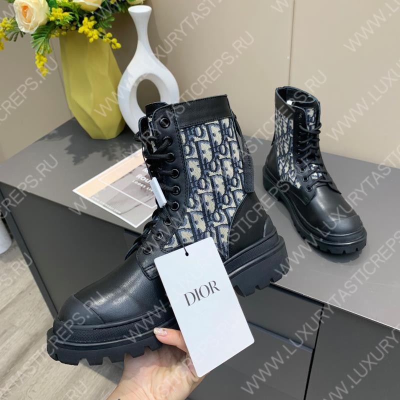 D*or explorer ankle boot beige & black 3bo257zkd