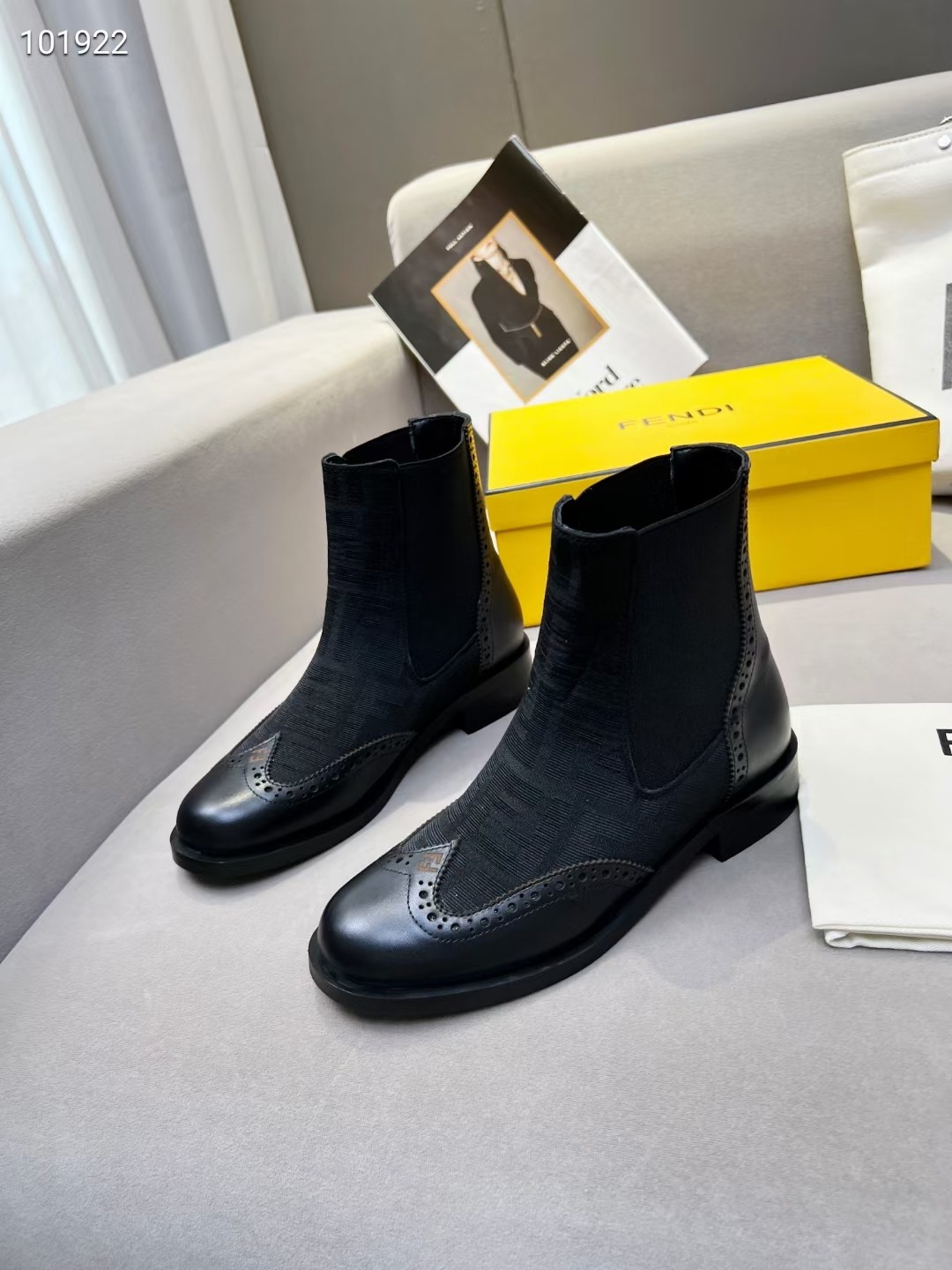 F**di ankle boots black 7u1558ajzhf0heb