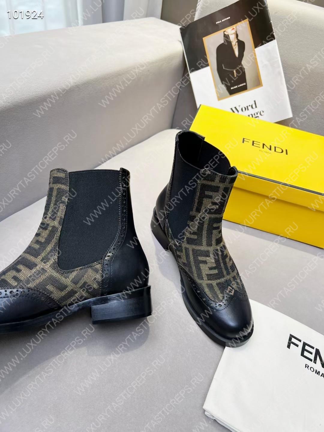 F**di ankle boots light brown 7u1558ajzhf0heb