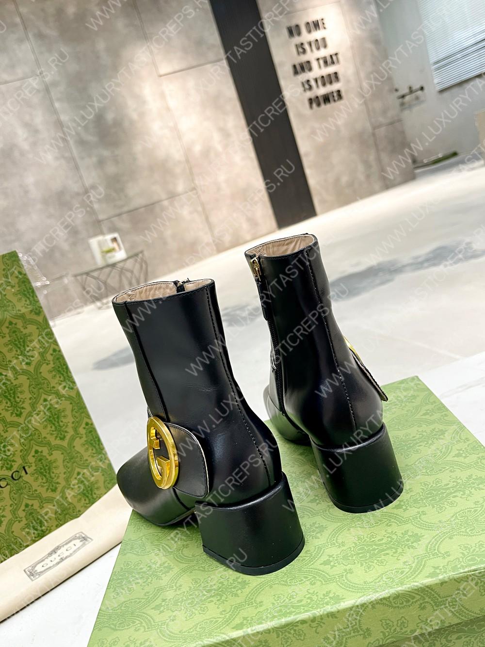 G*u*i blondie ankle boot black 700016