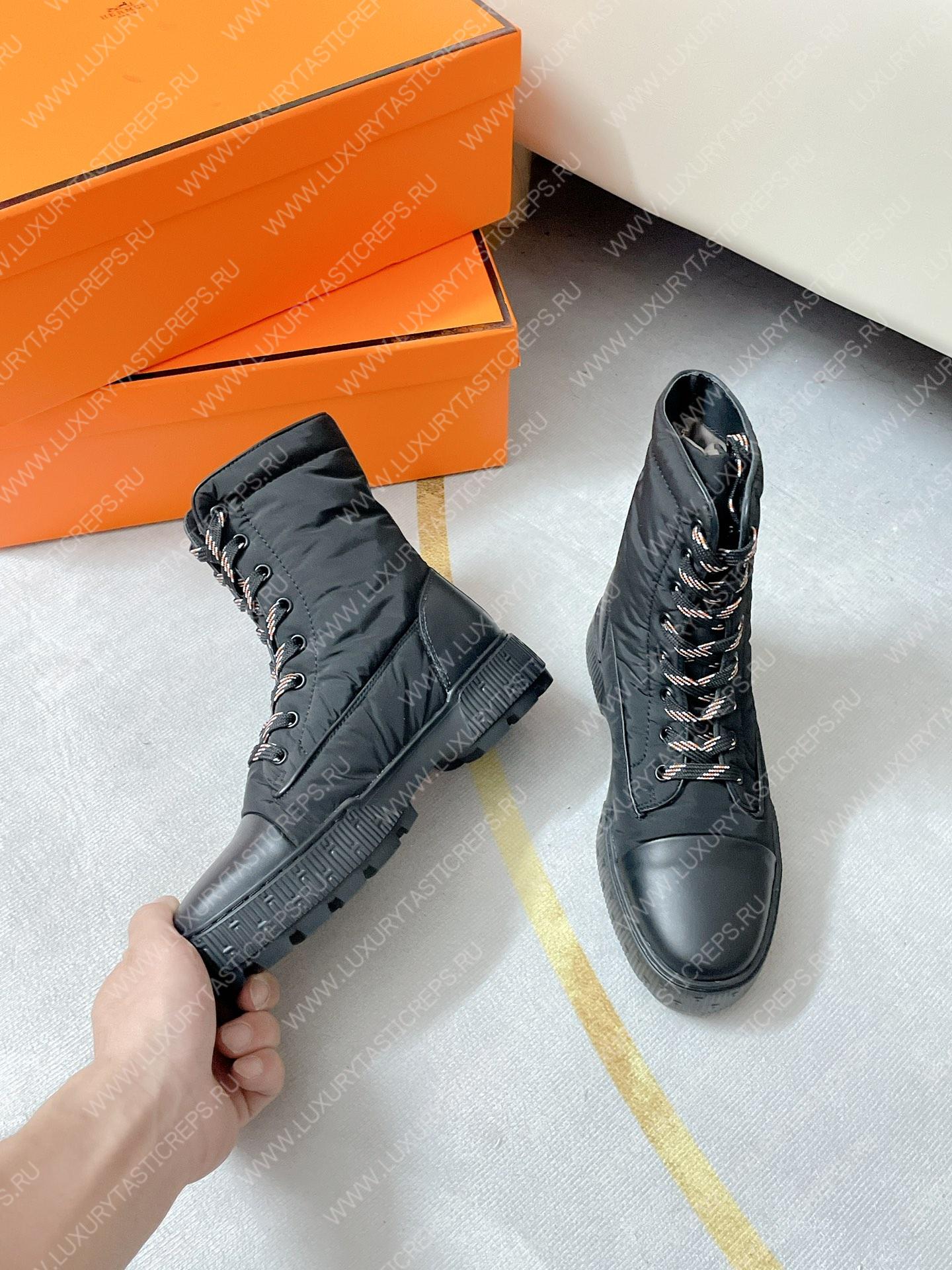 H**mes fresh ankle boot black h222052z