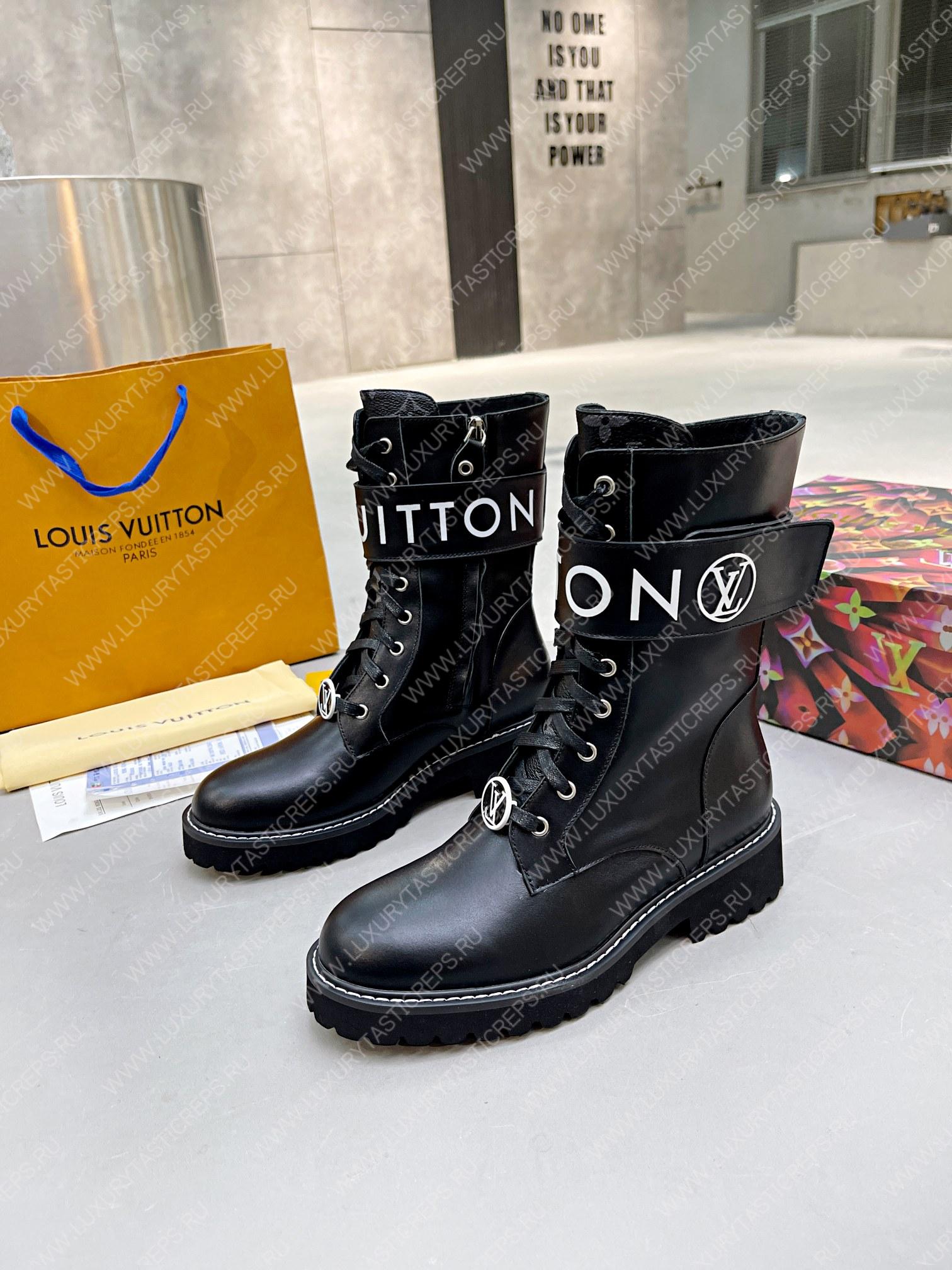 l**is V*t*n territory flat ranger boots black 1a9hae