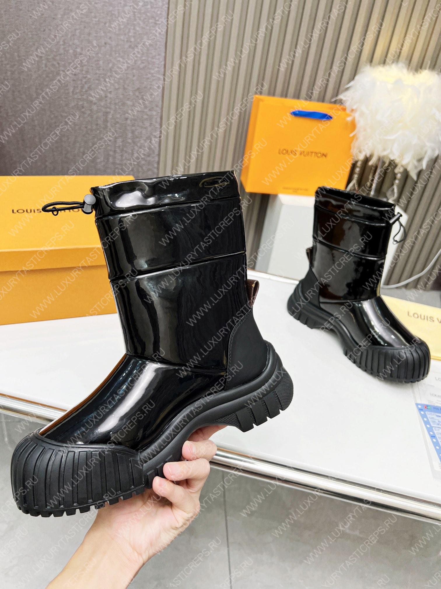 l**is V*t*n ruby flat hallf boots black 1aalzo