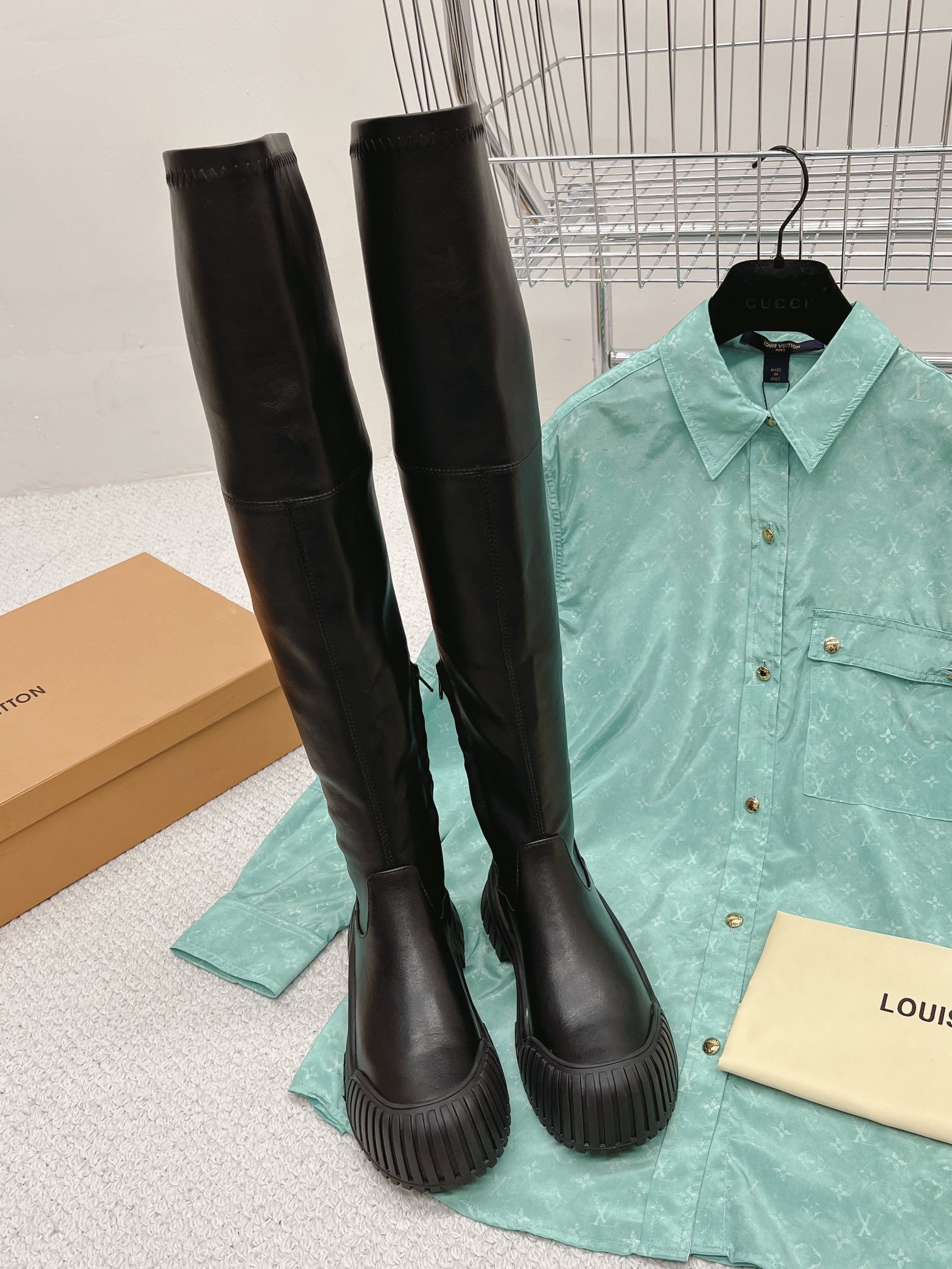 l**is V*t*n high boots black 1aaof9