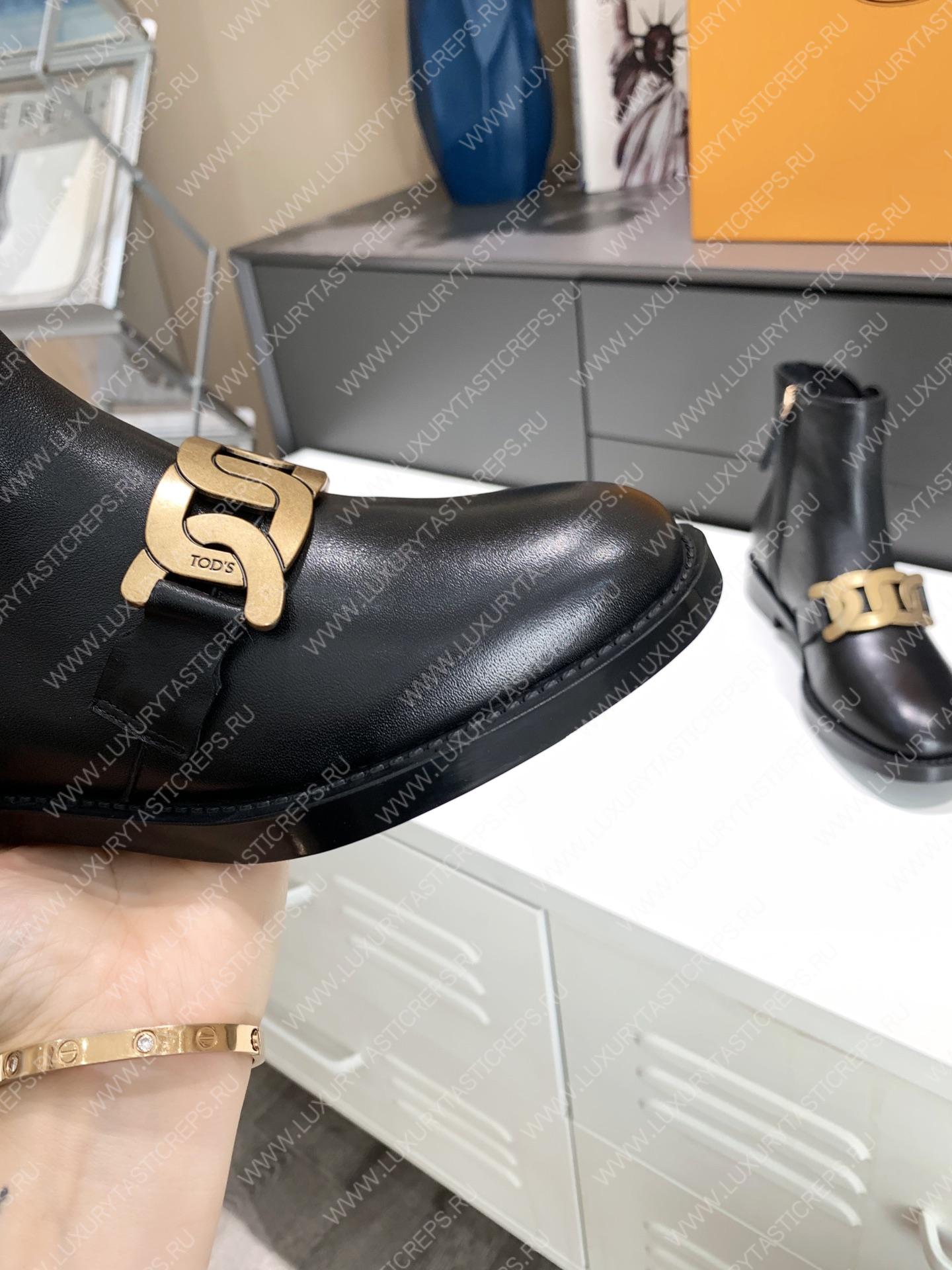TOD’S KATE ANKLE BOOTS BLACK XXW60C0DY40GOCB999