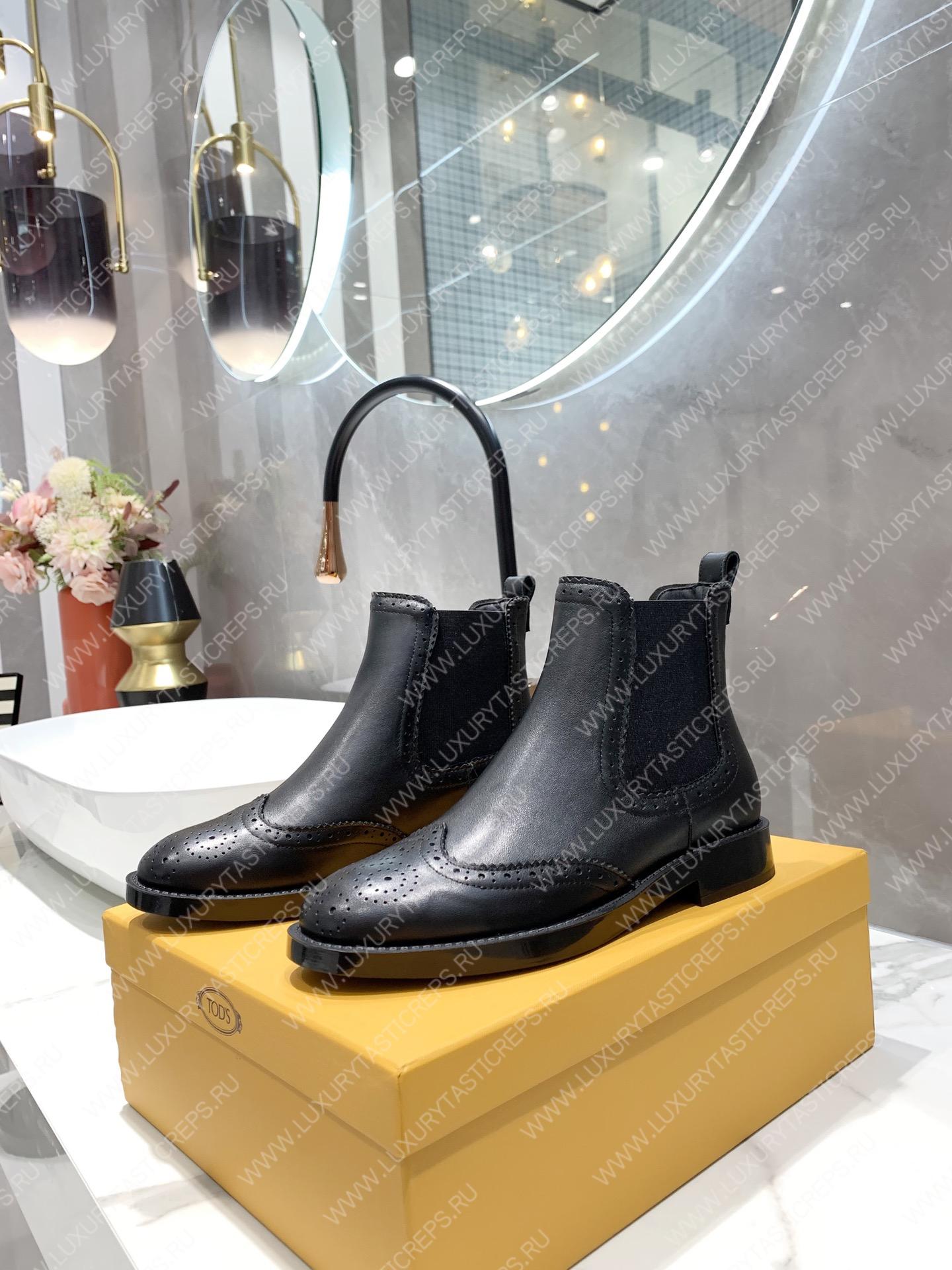 TOD’S ANKLE BOOTS BLACK XXW60C0DD50GOCB999