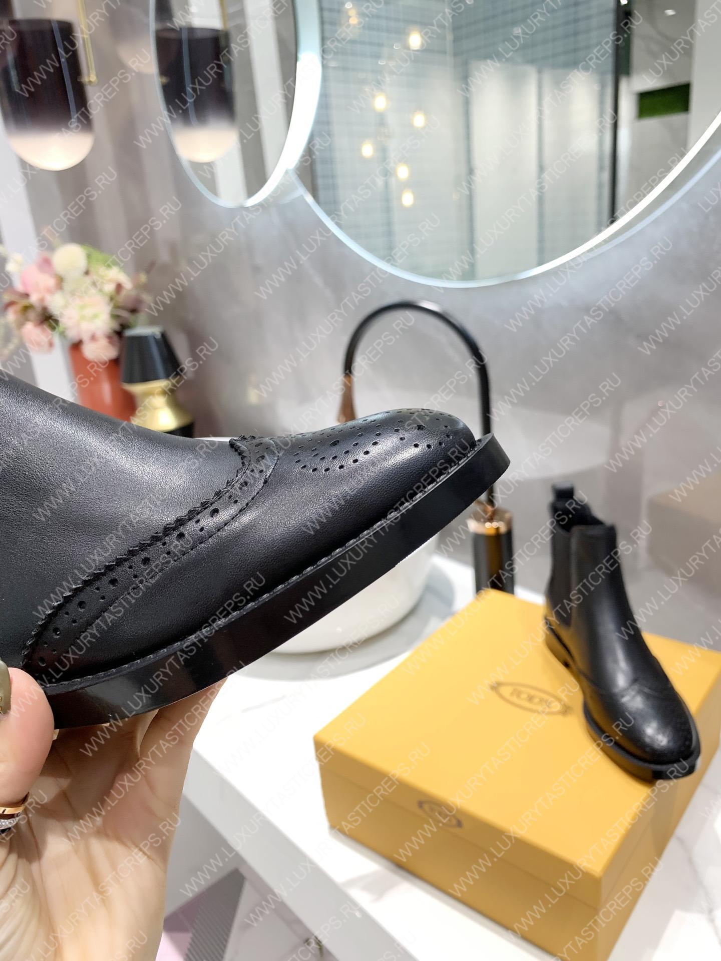 TOD’S ANKLE BOOTS BLACK XXW60C0DD50GOCB999