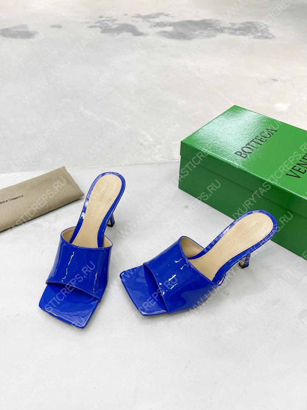 bo*te*ga Ve*ne*ta strech mule blue 610538v