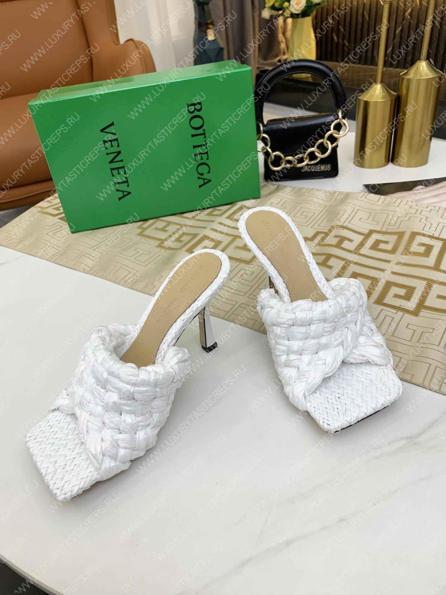 bo*te*ga Ve*ne*ta dot wave mules white 708882v