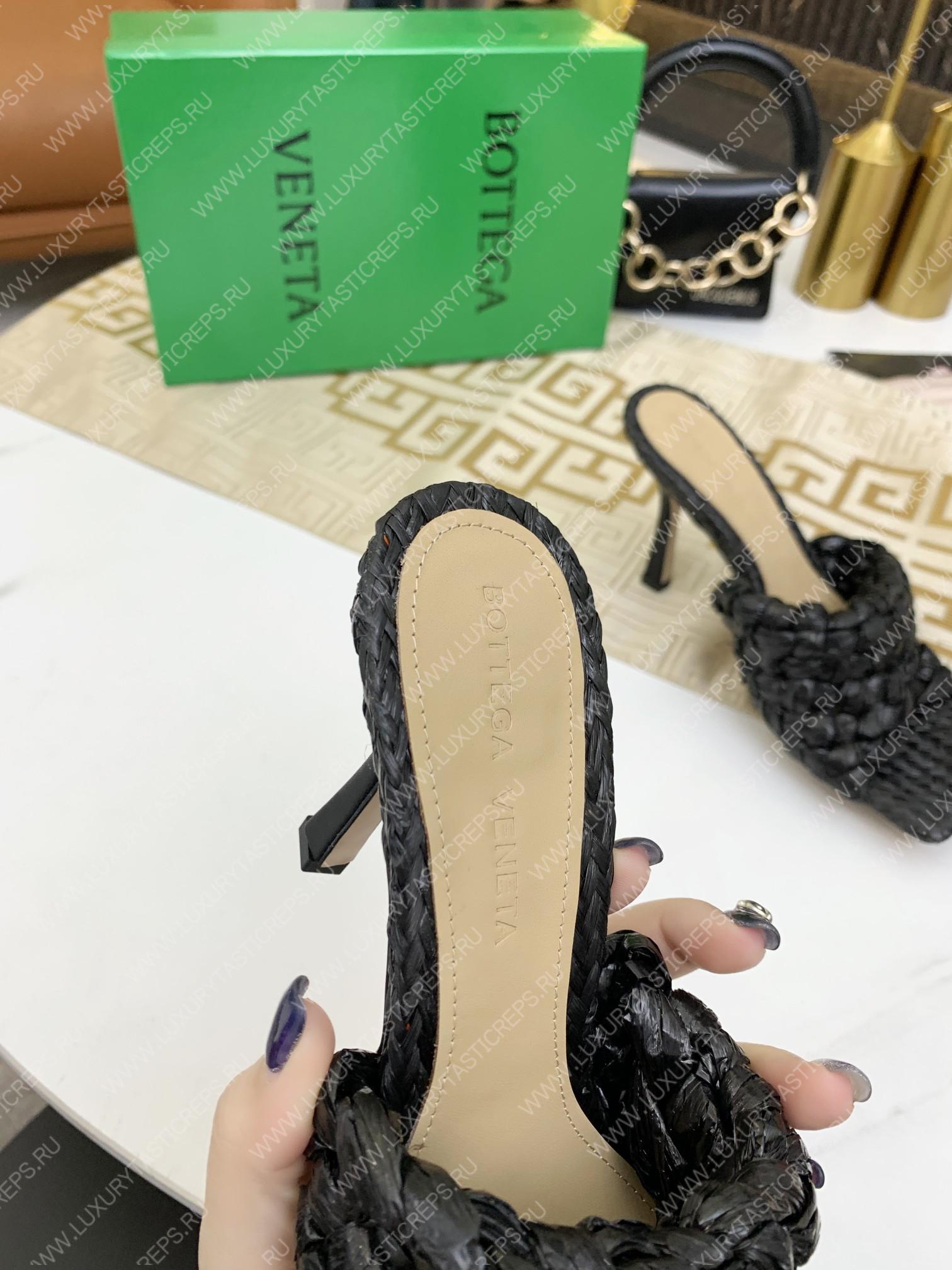 bo*te*ga Ve*ne*ta dot wave mules black 708882v
