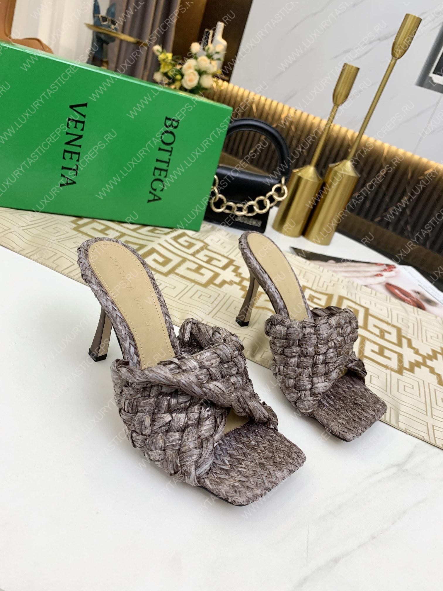 bo*te*ga Ve*ne*ta dot wave mules brown 708882v