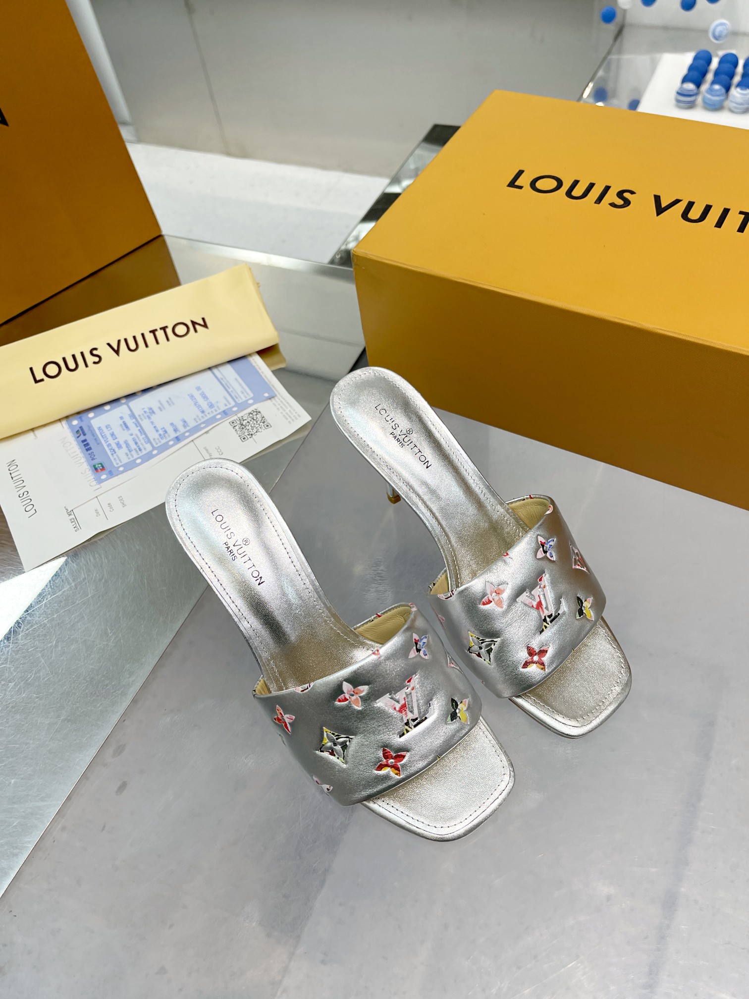 l**is V*t*n revival mules silver 1aap7e