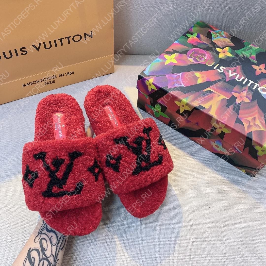 l**is V*t*n paseo flat comfort mule red/black 1a8vgh