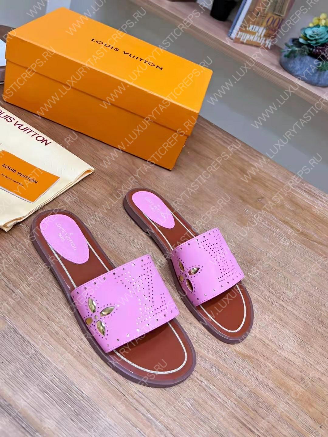 l**is V*t*n flat mule pink 1aadiw