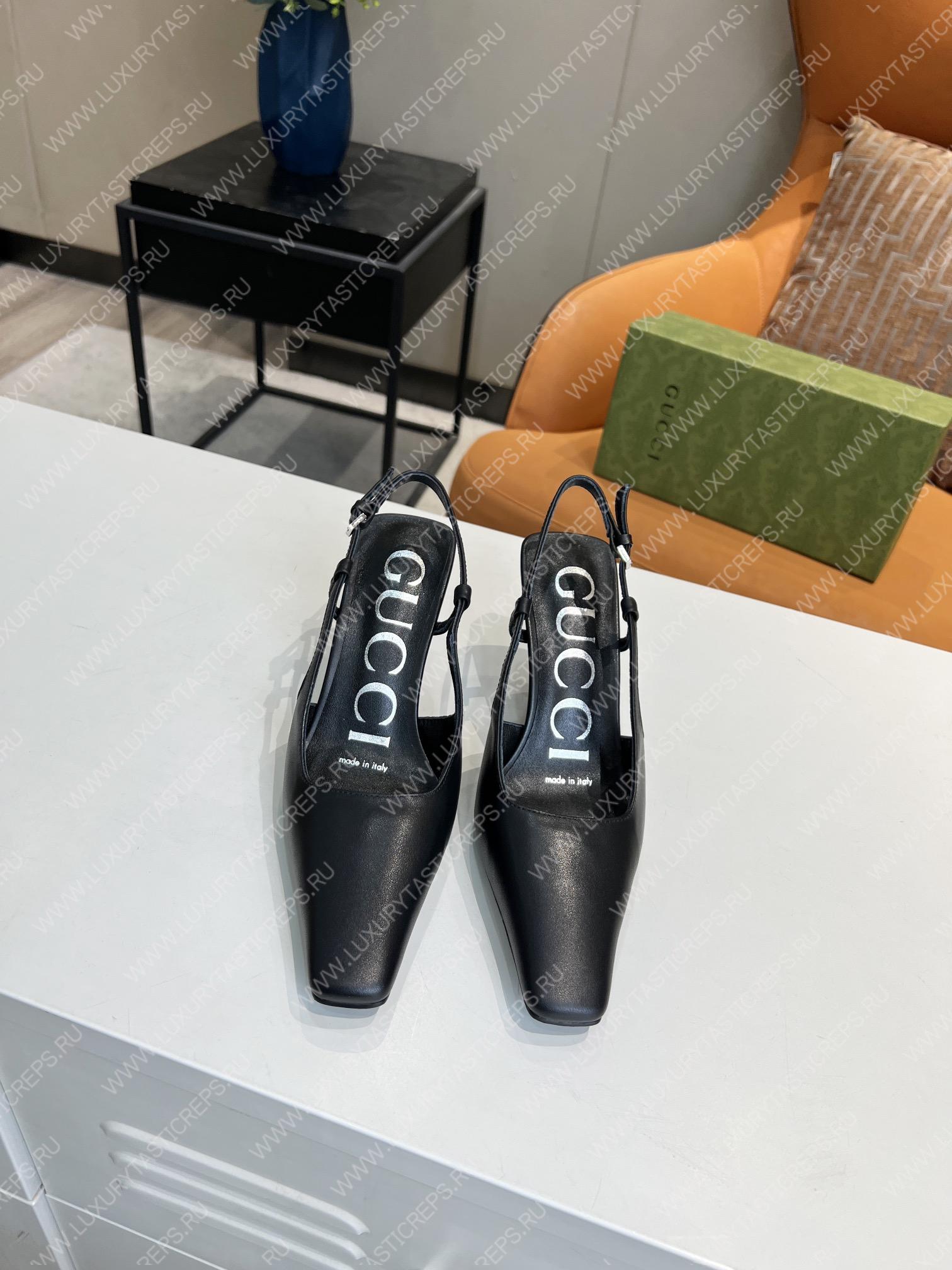 G*u*i slingback pump black 674666