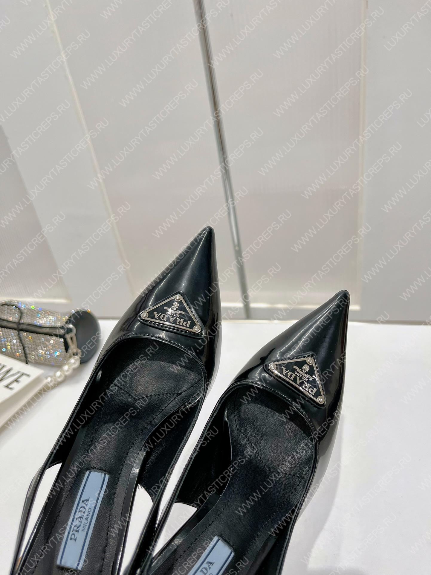 Pra*a slingback pump black 1i002n