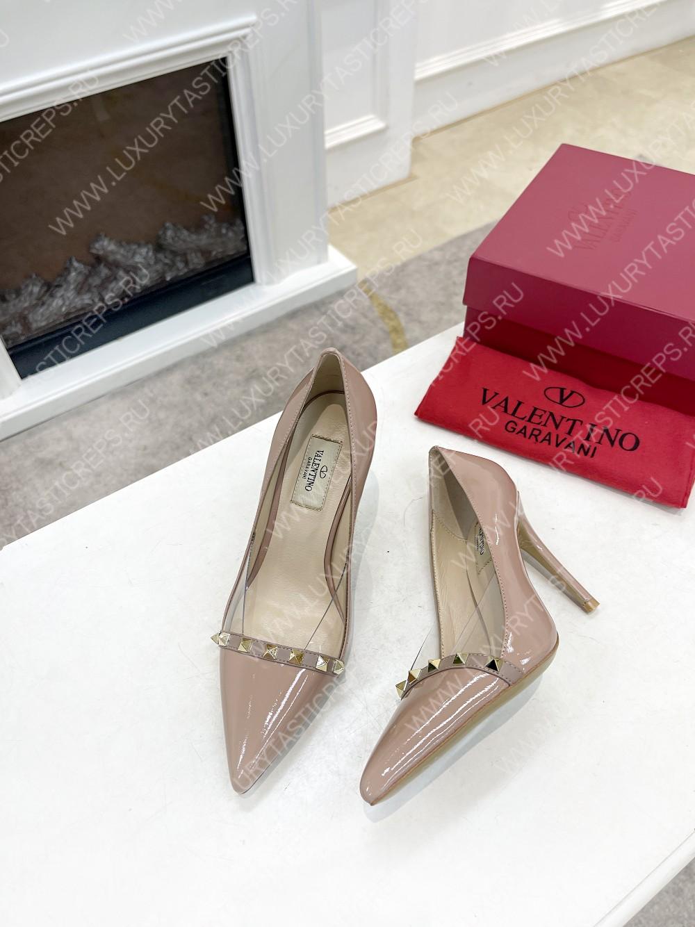 VALENTINO V BUCKLE PUMPS NUDE 1W2S0FH8LAFGF9