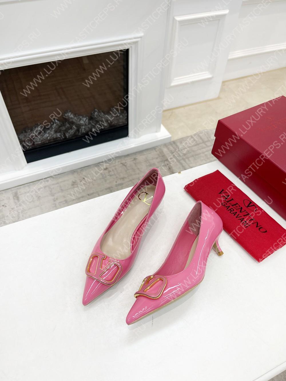 VALENTINO V BUCKLE PUMPS PINK 1W2S0FH8LAFGF9