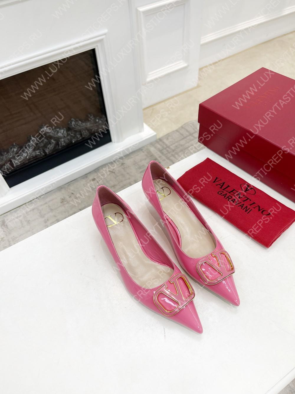 VALENTINO V BUCKLE PUMPS PINK 1W2S0FH8LAFGF9