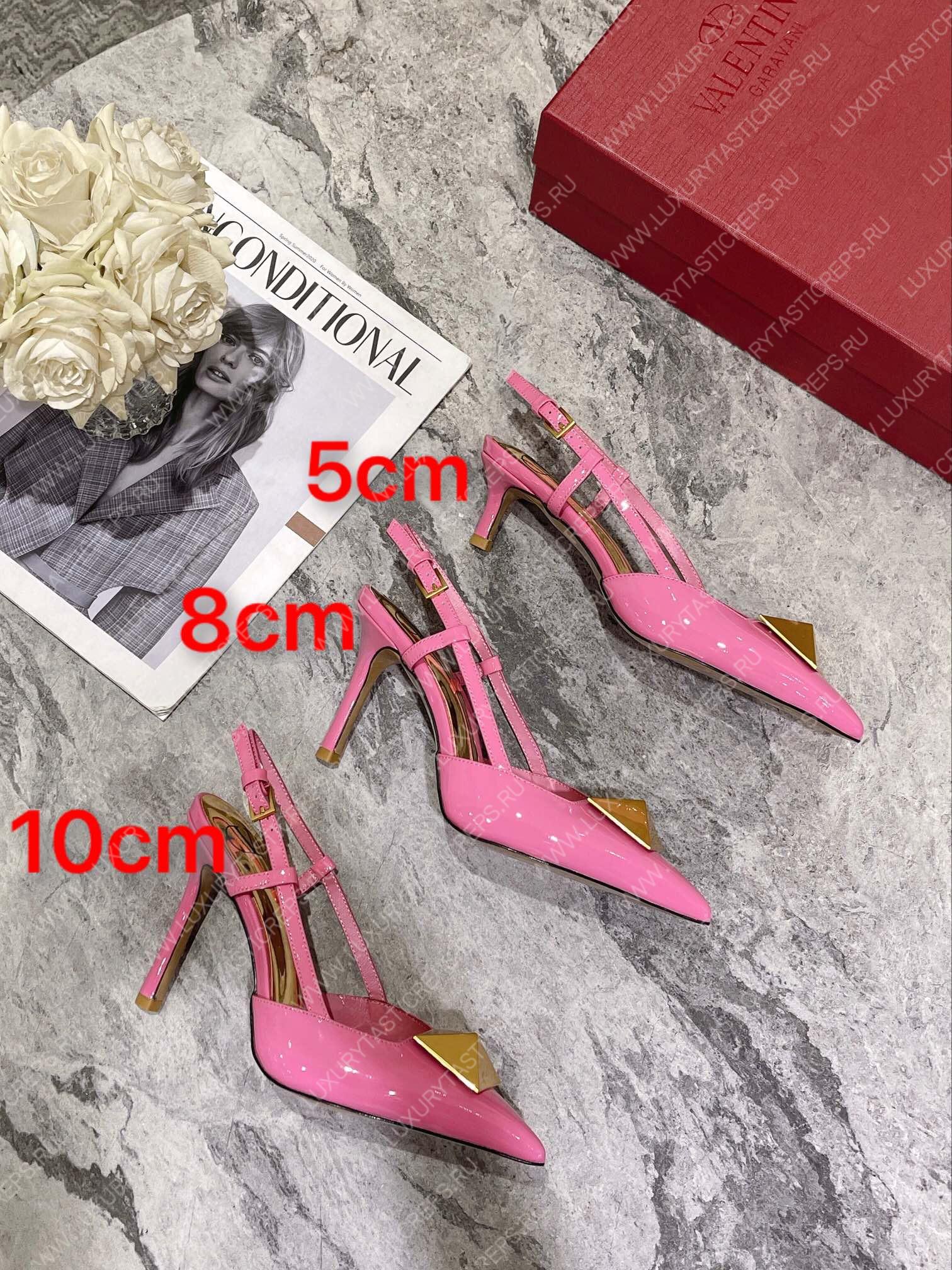 VALENTINO SLINGBACK PINK WS0R01TMK