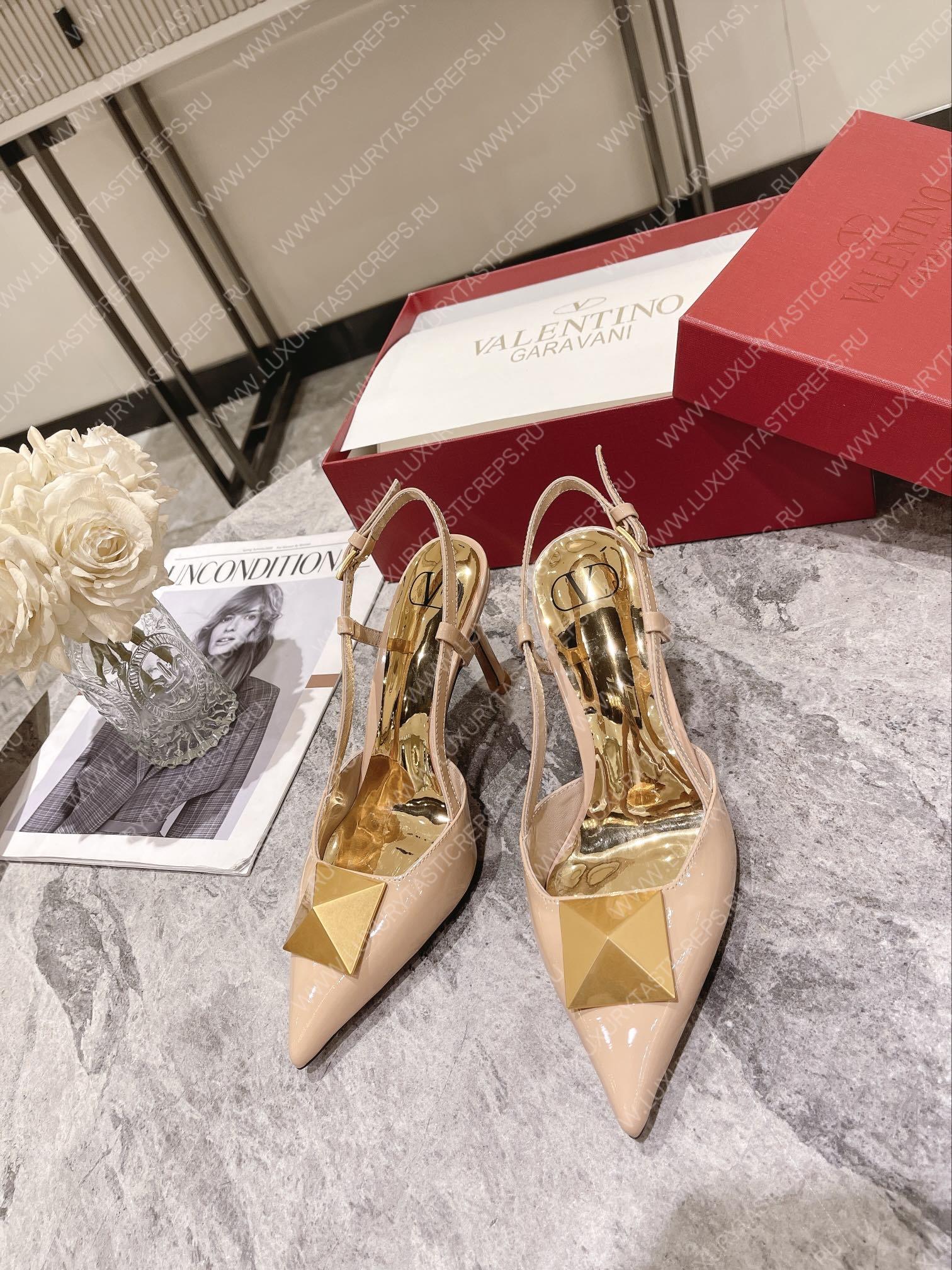 VALENTINO SLINGBACK ROSE CANNELLE WS0R01TMK