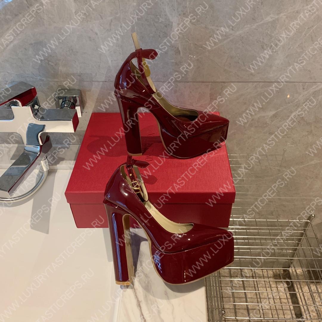 VALENTINO TAN-GO PLATFORM PUMP RED WS0DQ3VNE_0NO