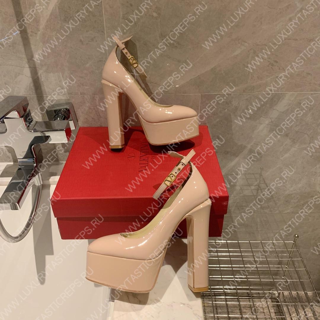 VALENTINO TAN-GO PLATFORM PUMP FAWN WS0DQ3VNE_0NO